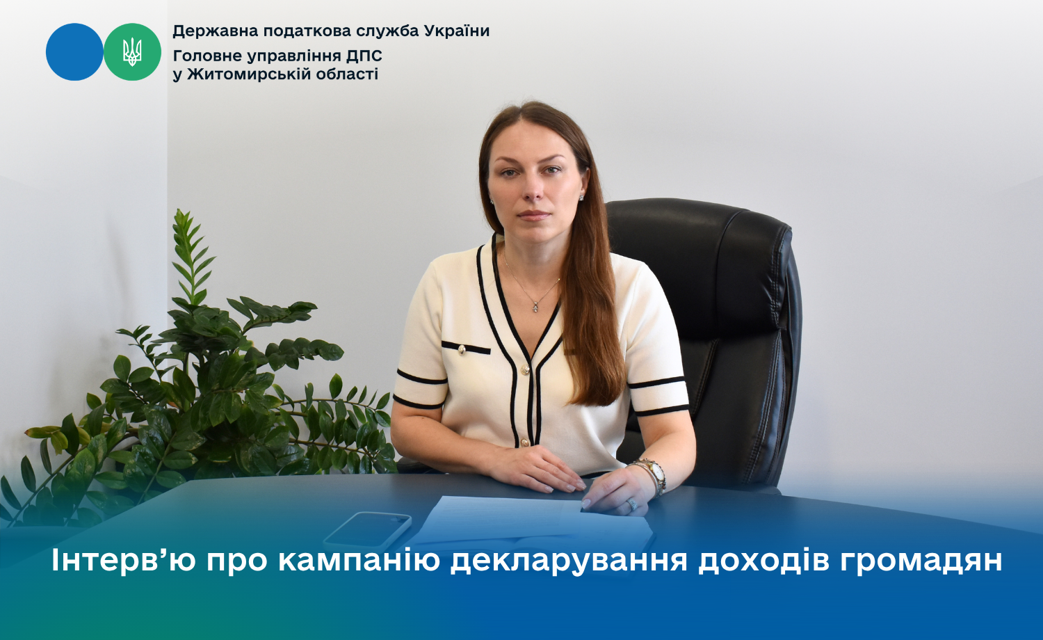 Інтерв’ю про кампанію декларування доходів громадян