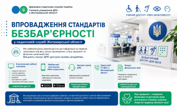 Впровадження стандартів безбар'єрності
